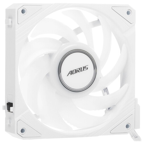 Купить Комплект вентиляторов GIGABYTE AORUS EZ CHAIN FAN 120 ICE [GP-ECFAN1203 ICE] белый  5609497. Характеристики, отзывы и цены в Донецке