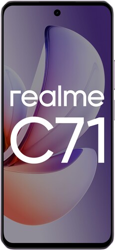 Купить 6.67" Смартфон realme C71 128 ГБ фиолетовый  5628817. Характеристики, отзывы и цены в Донецке