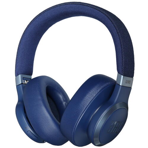 Купить Беспроводные/проводные наушники JBL Live 770NC синий  5448296. Характеристики, отзывы и цены в Донецке