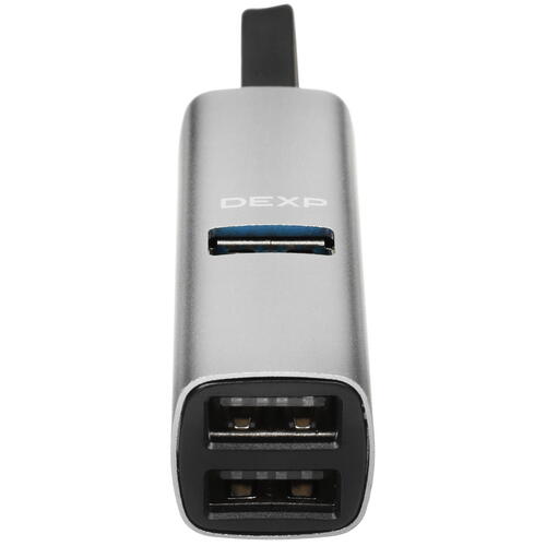 Купить USB-разветвитель DEXP EU-331  5402219. Характеристики, отзывы и цены в Донецке