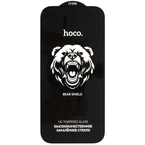 Купить Защитное стекло HOCO для экрана Apple iPhone 17 Pro  5635439. Характеристики, отзывы и цены в Донецке