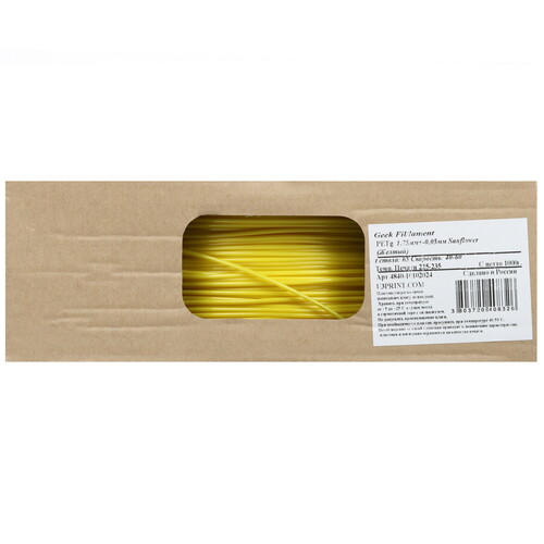 Купить Пластик Geek Filament Sunflower  9193578. Характеристики, отзывы и цены в Донецке