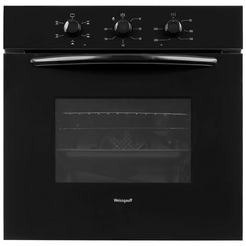 Купить Электрический духовой шкаф Weissgauff EOV 186 LB черный  9282587. Характеристики, отзывы и цены в Донецке