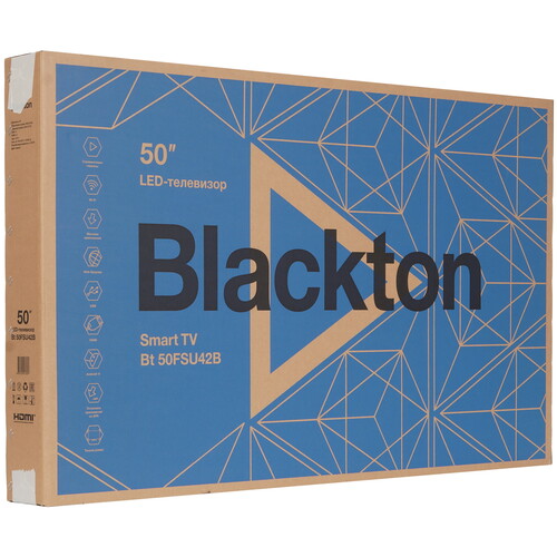 Купить 50" (127 см) Телевизор Blackton Bt 50FSU42B черный  9229099. Характеристики, отзывы и цены в Донецке
