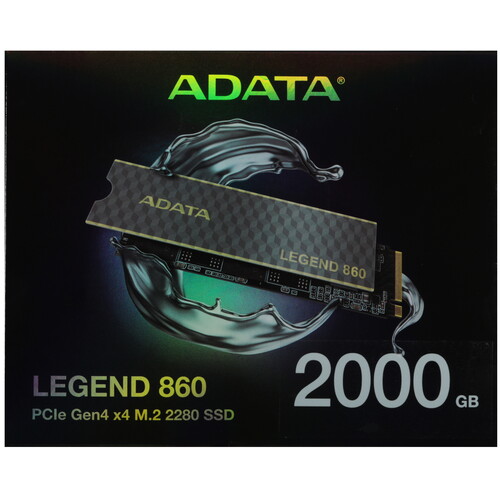 Купить 2000 ГБ M.2 NVMe накопитель ADATA LEGEND 860  5619111. Характеристики, отзывы и цены в Донецке