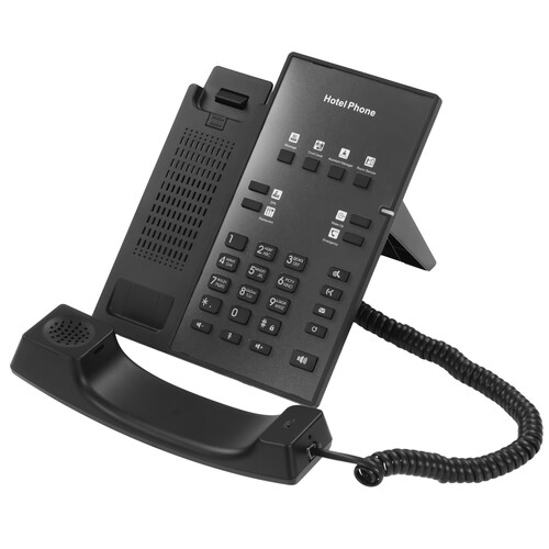 Купить IP-телефон Fanvil H1 черный  9190707. Характеристики, отзывы и цены в Донецке