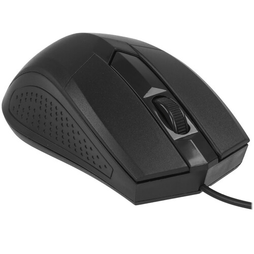 Купить Мышь проводная Defender Optimum MB-270 [52271] черный  9231040. Характеристики, отзывы и цены в Донецке