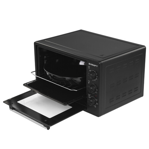 Купить Мини-печь Kraft KN-MO 3904 FRKBL черный  9265946. Характеристики, отзывы и цены в Донецке