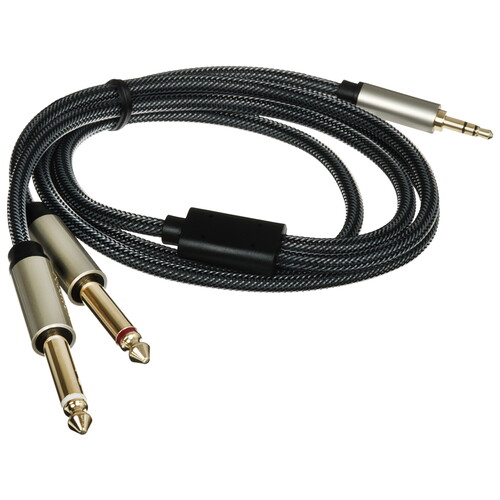 Купить Кабель   Ugreen jack 6.3 мм х2 шт. - jack 3.5 мм серый  9154927. Характеристики, отзывы и цены в Донецке