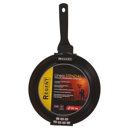 Купить Сковорода Regent inox Linea Stendal 93-AL-SD-1-26  9236725. Характеристики, отзывы и цены в Донецке