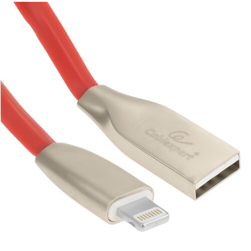 Купить Кабель плоский Cablexpert Lightning 8-pin - USB 2.0 Type-A красный 1.8 м  5314576. Характеристики, отзывы и цены в Донецке