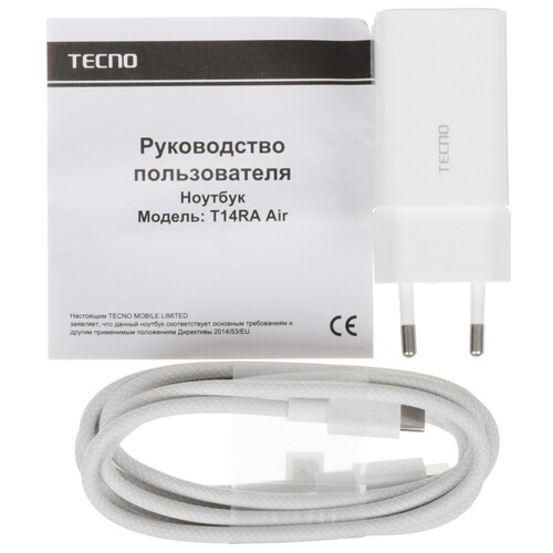 Купить 14" Ноутбук Tecno MegaBook T14RA Air серый  5636381. Характеристики, отзывы и цены в Донецке