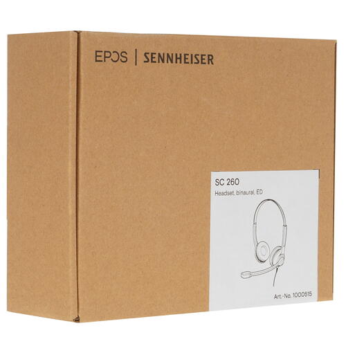 Купить Проводные наушники EPOS Sennheiser IMPACT SC 260 USB черный  5370281. Характеристики, отзывы и цены в Донецке