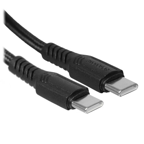 Купить Кабель круглый Borofone USB Type-C - USB Type-C черный 1 м  5635389. Характеристики, отзывы и цены в Донецке
