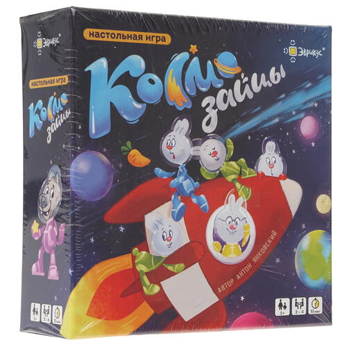 Купить Игра настольная "Космозайцы"  9958844. Характеристики, отзывы и цены в Донецке