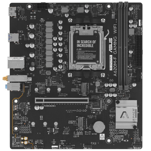 Купить Материнская плата ASUS A620M-F GAMING WIFI  5625202. Характеристики, отзывы и цены в Донецке