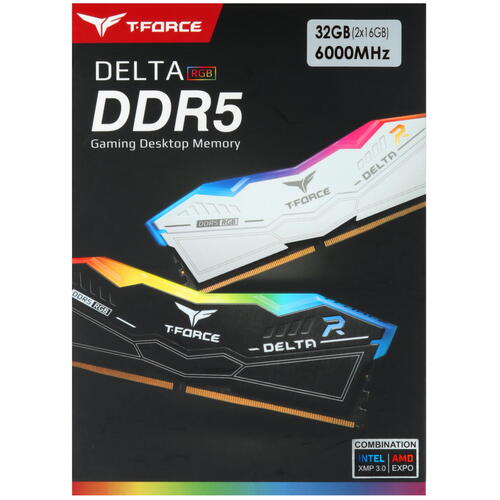Купить Оперативная память Team Group T-Force Delta RGB  5449916. Характеристики, отзывы и цены в Донецке