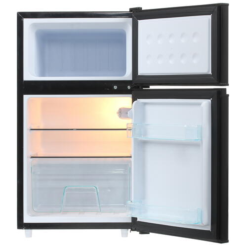 Купить Холодильник компактный Tesler RCT-100 черный  1118627. Характеристики, отзывы и цены в Донецке