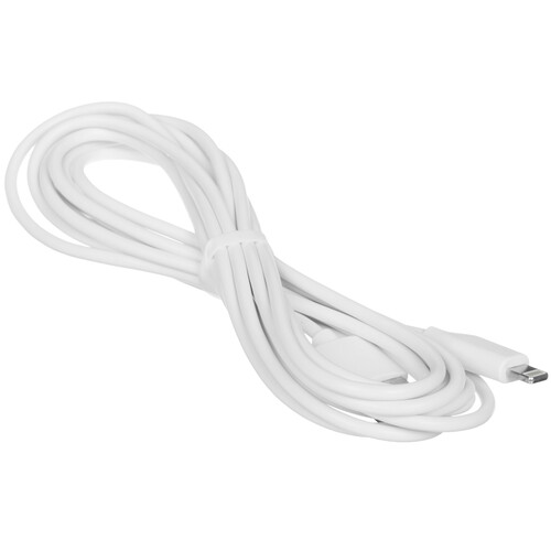 Купить Кабель круглый Hoco Lightning 8-pin - USB 2.0 Type-A белый 3 м  5459959. Характеристики, отзывы и цены в Донецке