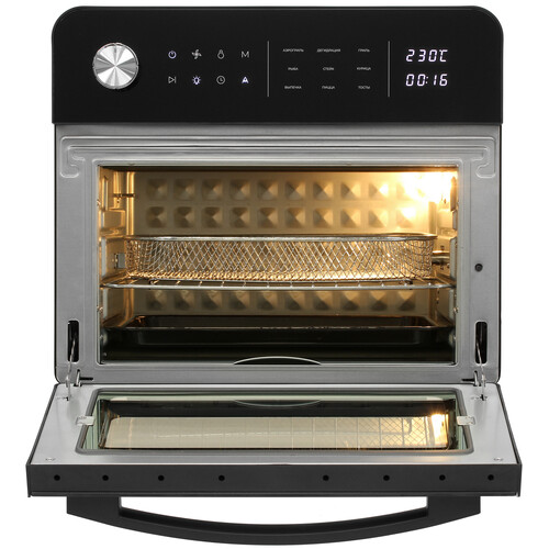 Купить Мини-печь Reoka RKBM-M618 черный  5416730. Характеристики, отзывы и цены в Донецке
