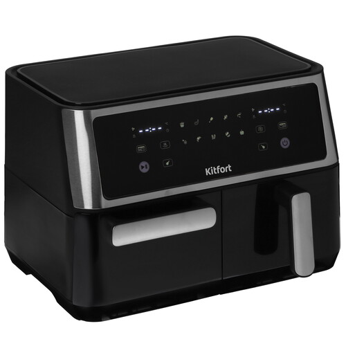 Купить Аэрогриль Kitfort КТ-2256 черный  9208964. Характеристики, отзывы и цены в Донецке