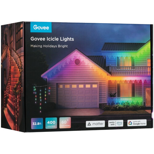 Купить Гирлянда Govee Icicle Lights  5606642. Характеристики, отзывы и цены в Донецке