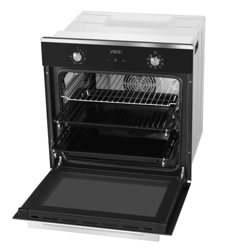 Купить Электрический духовой шкаф HAIER HOX-P09CGBX серебристый  9296793. Характеристики, отзывы и цены в Донецке