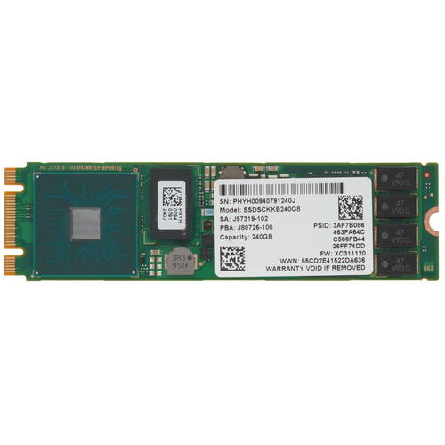 Купить 240 ГБ Серверный SSD M.2 Intel D3-S4510 Series[SSDSCKKB240G801]  5413635. Характеристики, отзывы и цены в Донецке