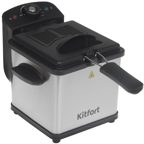 Купить Фритюрница Kitfort КТ-6540 серый  9311838. Характеристики, отзывы и цены в Донецке