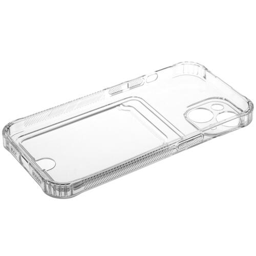 Купить Накладка  Aceline Pocket для Apple iPhone 15 прозрачный  9081242. Характеристики, отзывы и цены в Донецке