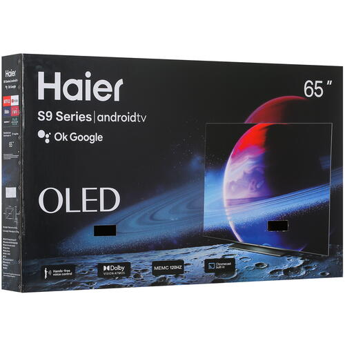 Купить 65" (165 см) OLED-телевизор Haier H65S9UG PRO черный  5351905. Характеристики, отзывы и цены в Донецке