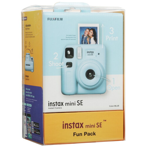 Купить Фотоаппарат моментальной печати FujiFilm Instax mini SE FUN PACK  5639129. Характеристики, отзывы и цены в Донецке