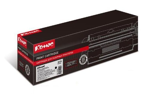 Купить Картридж лазерный Комус 507A CE400A черный, с чипом  9141745. Характеристики, отзывы и цены в Донецке