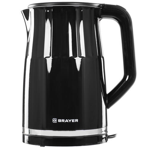 Купить Электрочайник BRAYER BR1036 черный  9960283. Характеристики, отзывы и цены в Донецке