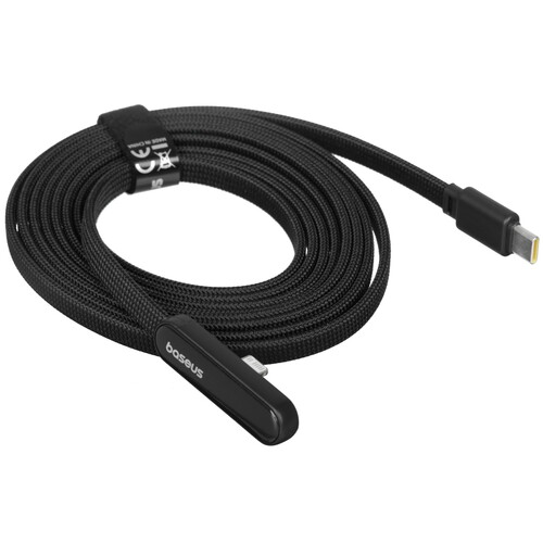 Купить Кабель плоский Baseus Lightning 8-pin - USB Type-C черный 2 м  5627697. Характеристики, отзывы и цены в Донецке