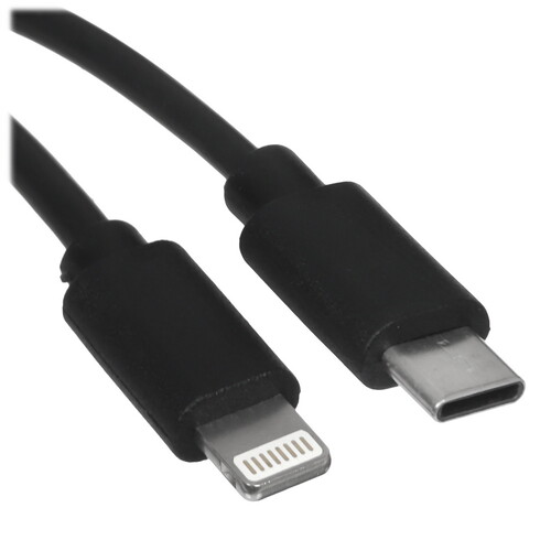 Купить Кабель круглый REXANT Lightning 8-pin - USB Type-C черный 1 м  9131360. Характеристики, отзывы и цены в Донецке