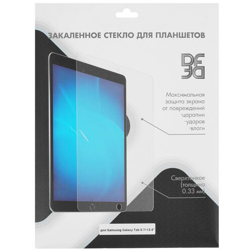 Купить Защитное стекло DF для Samsung Galaxy Tab S7+  4756319. Характеристики, отзывы и цены в Донецке