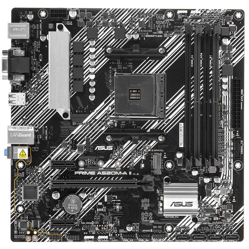Купить Материнская плата ASUS PRIME A520M-A II/CSM  5463181. Характеристики, отзывы и цены в Донецке