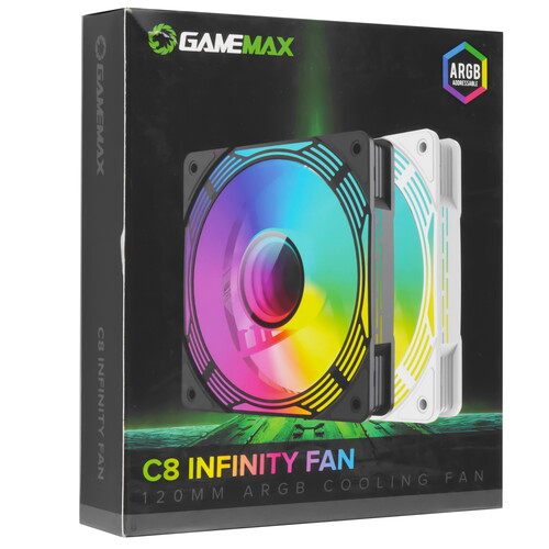 Купить Вентилятор GameMax FN12A-C8I  9092051. Характеристики, отзывы и цены в Донецке