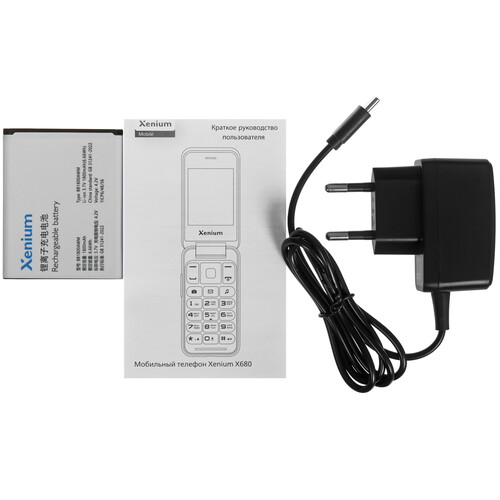 Купить Сотовый телефон Xenium X680 серый  9221440. Характеристики, отзывы и цены в Донецке