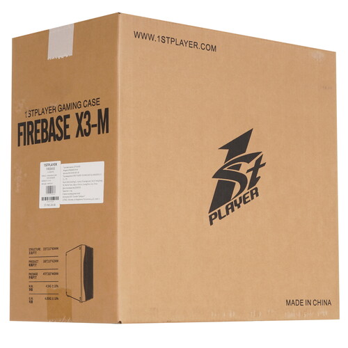 Купить Корпус 1STPLAYER FIREBASE X3-M  5355504. Характеристики, отзывы и цены в Донецке