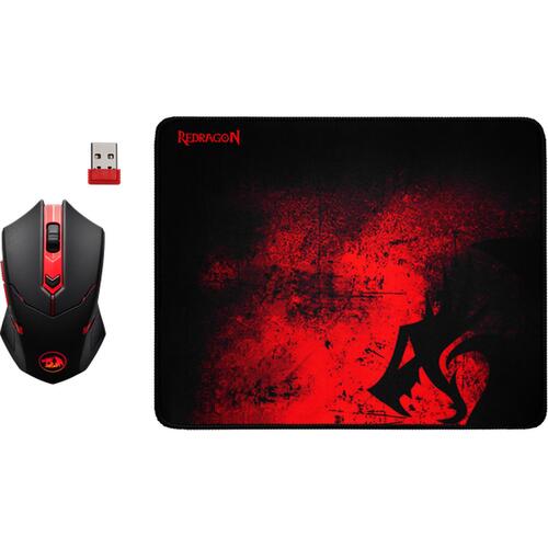Купить Мышь+коврик беспроводная Redragon M601WL-BA  1602184. Характеристики, отзывы и цены в Донецке