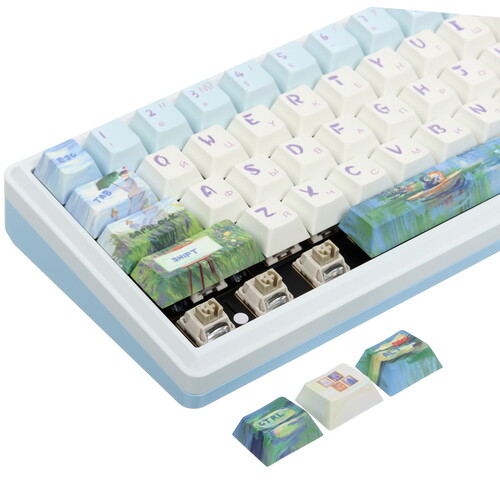 Купить Клавиатура  проводная + беспроводная Varmilo VTP68 Monet  5486636. Характеристики, отзывы и цены в Донецке