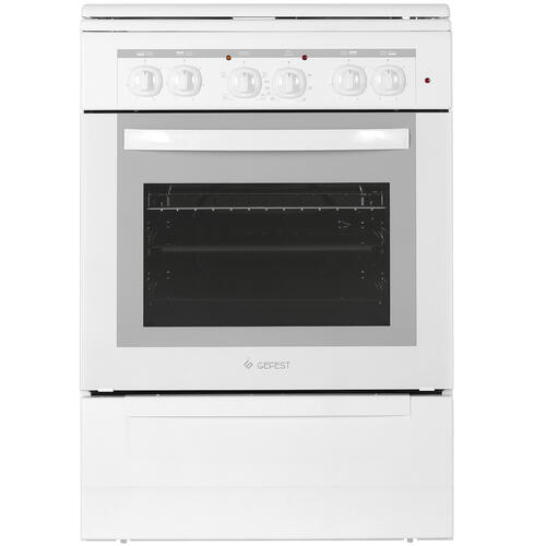 Купить Электрическая плита GEFEST ES 611M000 белый  4757997. Характеристики, отзывы и цены в Донецке