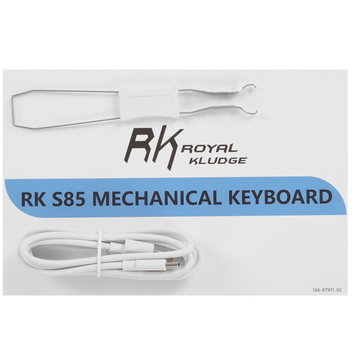 Купить Клавиатура  проводная + беспроводная Royal Kludge S85  9226449. Характеристики, отзывы и цены в Донецке
