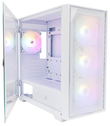 Купить Корпус 1STPLAYER DK-D6 White [D6-WH-4F1-W] белый  9063299. Характеристики, отзывы и цены в Донецке