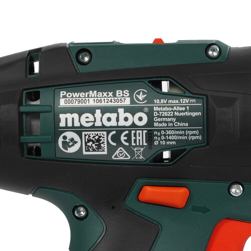 Купить Дрель-шуруповерт Metabo PowerMaxx BS Basic 12V  1099216. Характеристики, отзывы и цены в Донецке