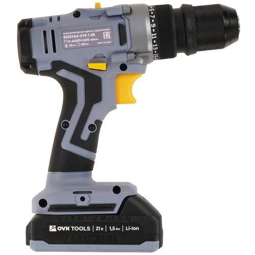 Купить Дрель-шуруповерт OVK TOOLS OTCS1AA-21V-1.5A  9308501. Характеристики, отзывы и цены в Донецке