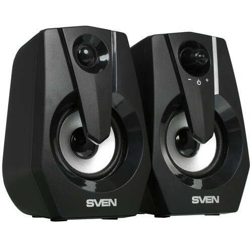 Купить Колонки SVEN 370 черный  5063925. Характеристики, отзывы и цены в Донецке