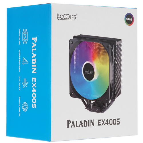 Купить Кулер для процессора PCCooler Paladin EX400S [CLPCC_Paladin_EX400_S]  5419683. Характеристики, отзывы и цены в Донецке